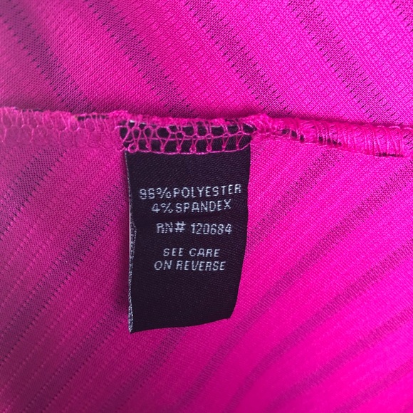 SOLD ❗️ Torrid Pink & Black Stripe Short Dress - Picture 8 of 8